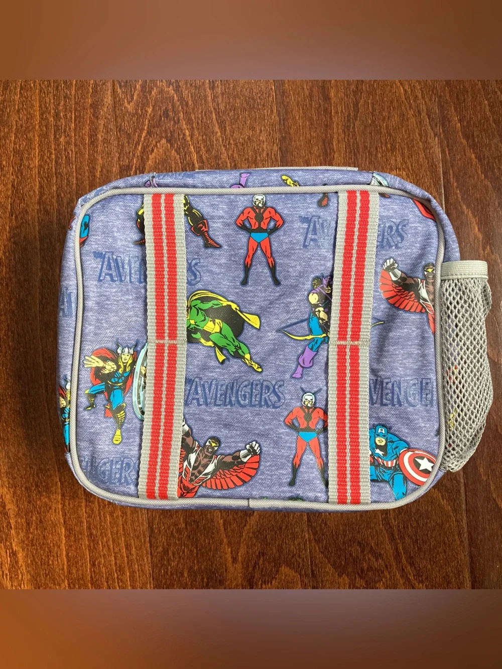 New Pottery Barn Marvel Avengers Kids Glow In The Dark Lunch Box MADDOX Monogram